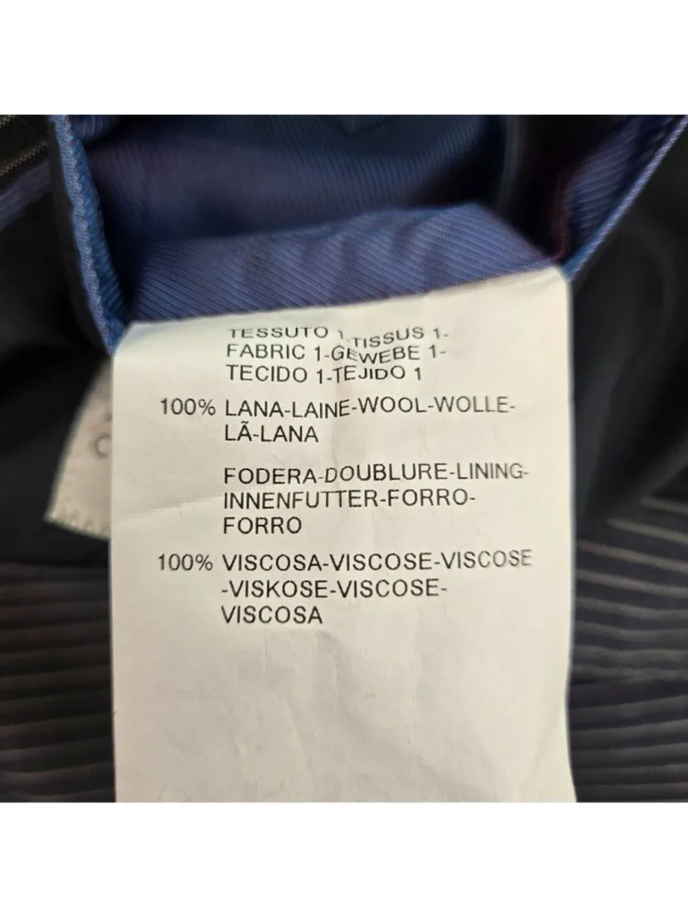 Giorgio Armani Collezioni 100% Wool Two Button Pinstripe Sport Coat Size 40R